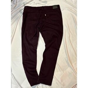 LEVI'S 311 SHAPING SKINNY Jeans - W28 L30 - Burgundy - Great Condition - Women's